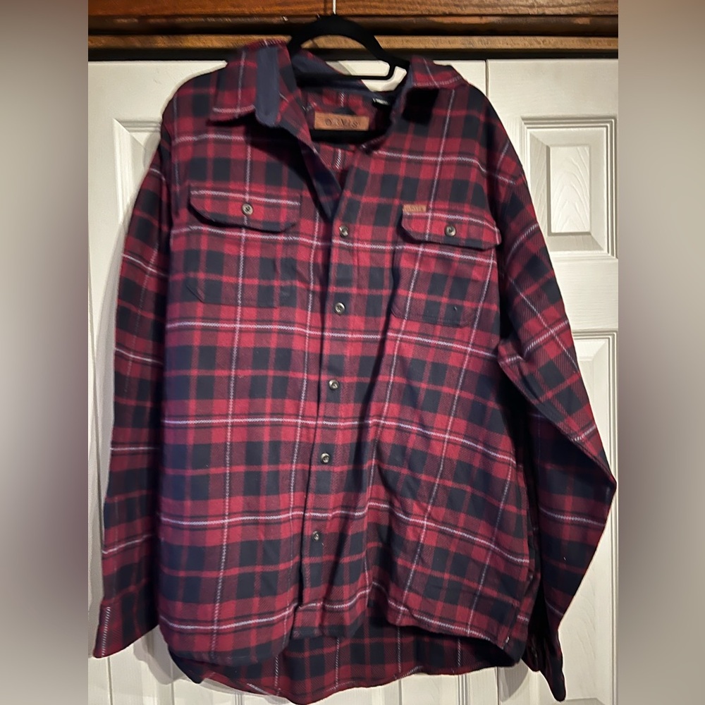 New Orvis thick flannel shirt XXL